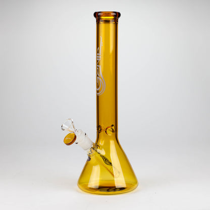Genie | 12" color tube glass water bong [GB2130] Glass Bong ONE Gold