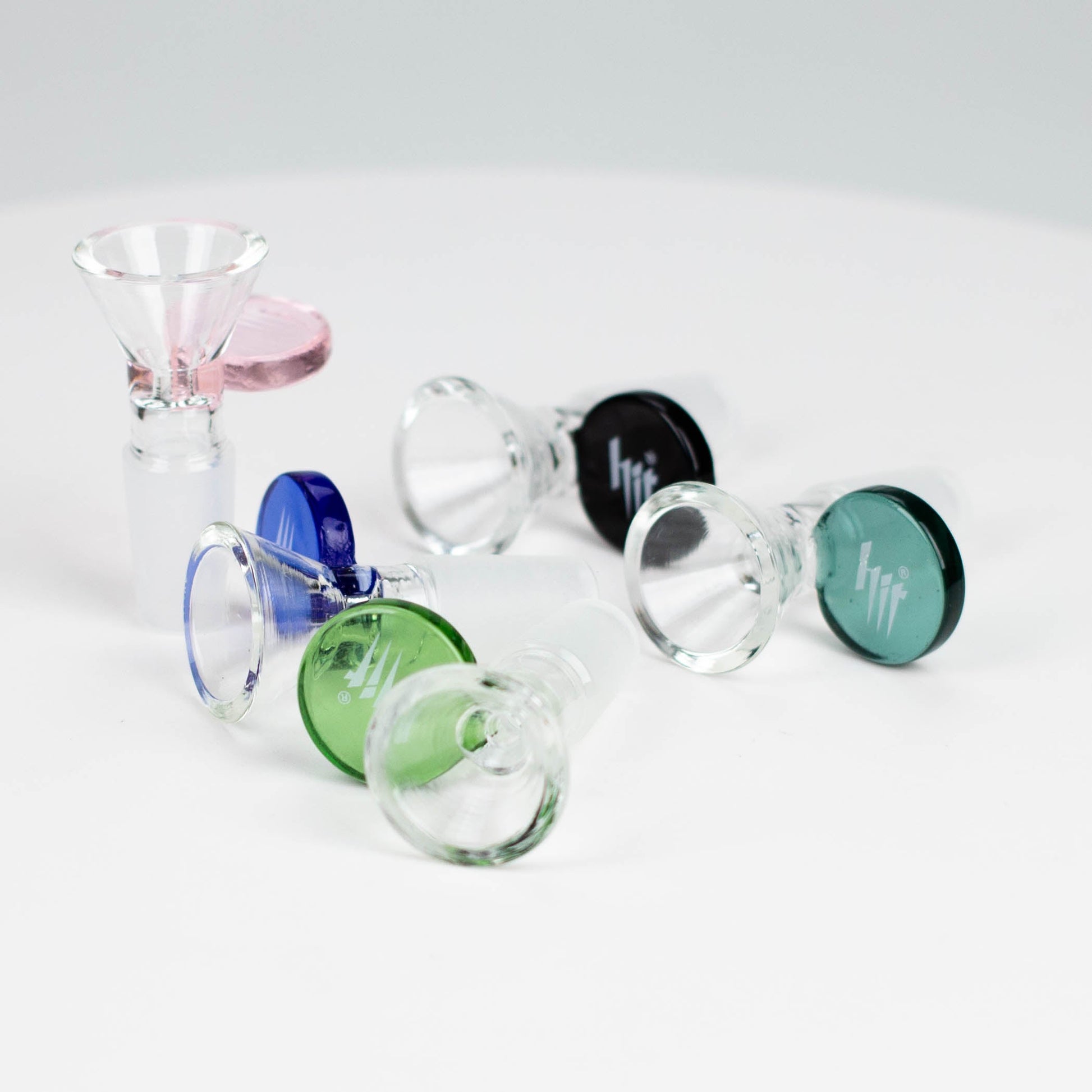HIT Glass | Bowl with Handle-assorted Bowl · Popper NIBO Distribution 14mm Male