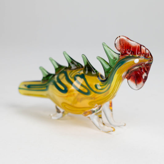 7" Lizard Insideout Glass Pipe [PIP972] Glass Pipe NIBO Distribution