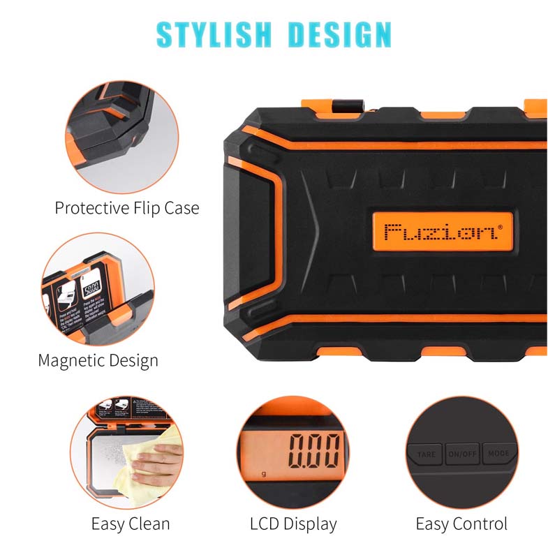 Fuzion | UF-200H 200g x 0.01g Pocket Scale Scale Super Supplys Inc