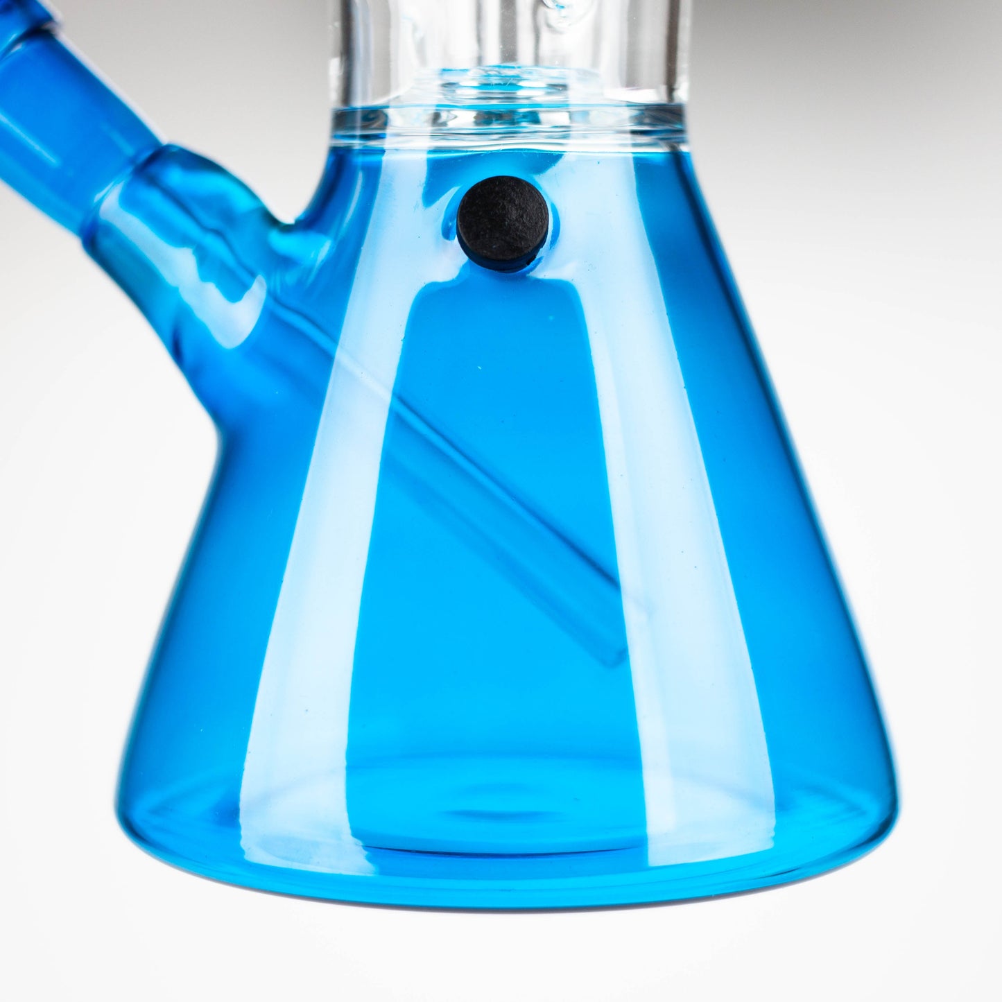 8" single dome Percolator glass water bong [GHWP-24] Glass Bong Purple Haze Smoke Inc
