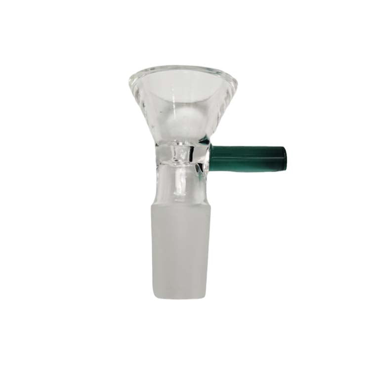 Glass Bowl With Solid Handle Bowl · Popper Super Supplys Inc Lake Green
