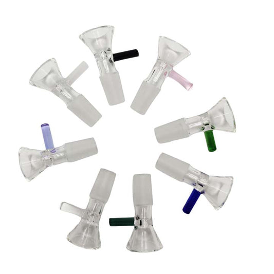 Glass Bowl With Solid Handle Bowl · Banger · Oil Burner Super Supplys Inc