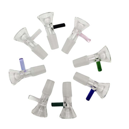 Glass Bowl With Solid Handle Bowl · Popper Super Supplys Inc
