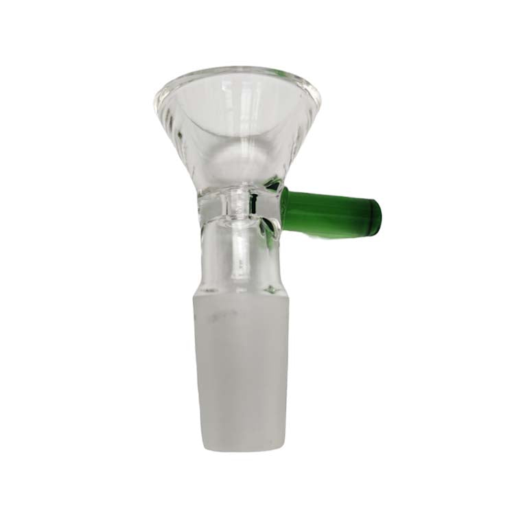 Glass Bowl With Solid Handle Bowl · Popper Super Supplys Inc Green
