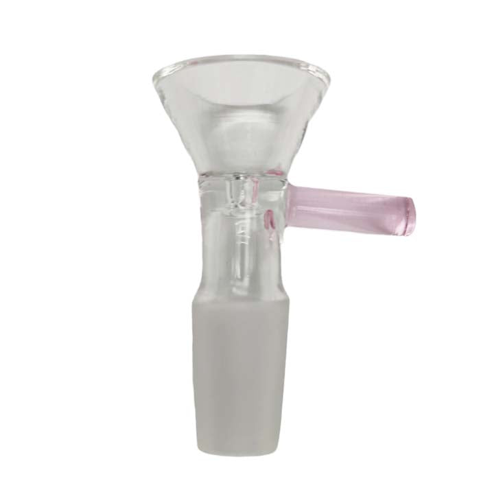 Glass Bowl With Solid Handle Bowl · Popper Super Supplys Inc Pink