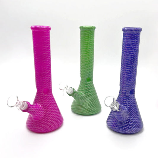 10" Web designed Beaker Water pipe-Assorted Glass Bong NIBO Distribution