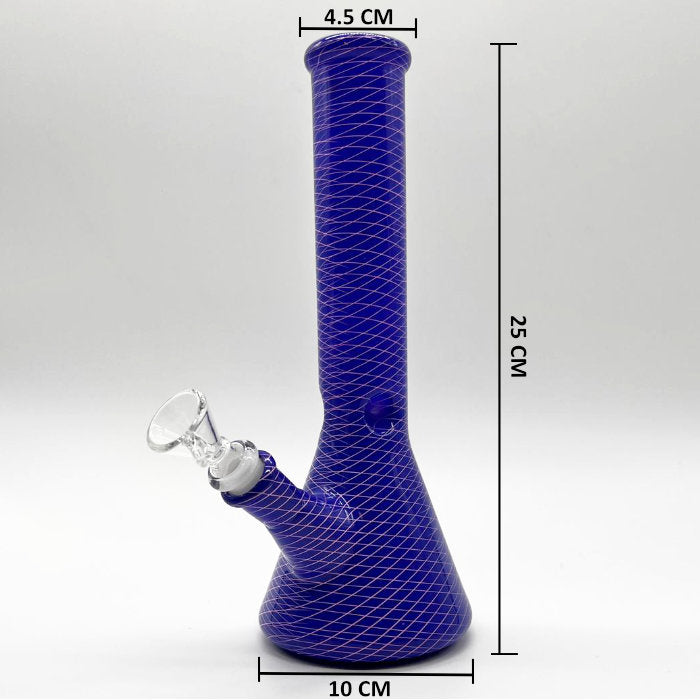 10" Web designed Beaker Water pipe-Assorted Glass Bong NIBO Distribution