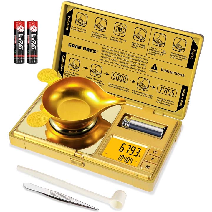 Fuzion | GD-50 Pocket Scale 50g*0.001 With 20g Weight Scale Super Supplys Inc