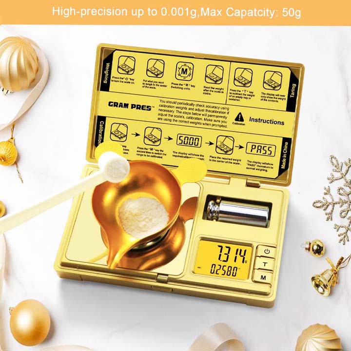 Fuzion | GD-50 Pocket Scale 50g*0.001 With 20g Weight Scale Super Supplys Inc