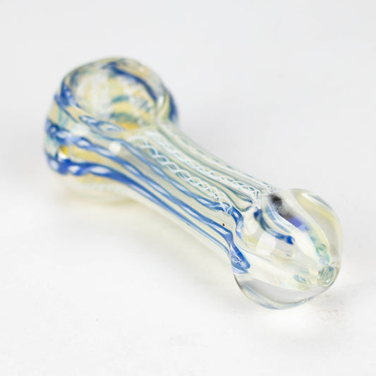 3.5" softglass hand pipe Pack of 2 [11584] Glass Pipe ONE
