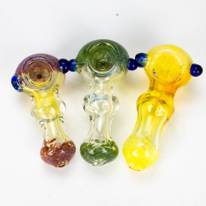 3.5" softglass hand pipe Pack of 2 [11583] Glass Pipe ONE