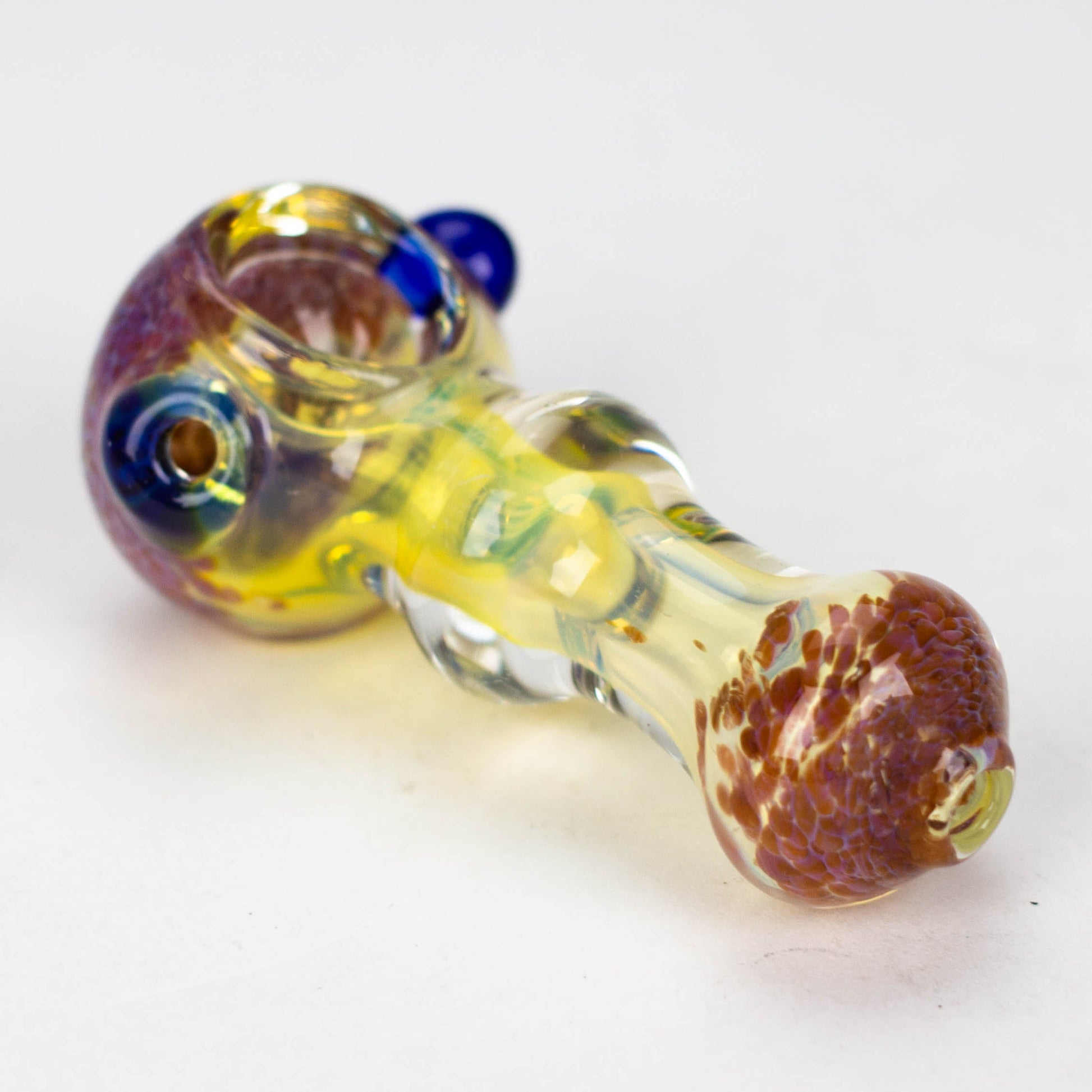 3.5" softglass hand pipe Pack of 2 [11583] Glass Pipe ONE