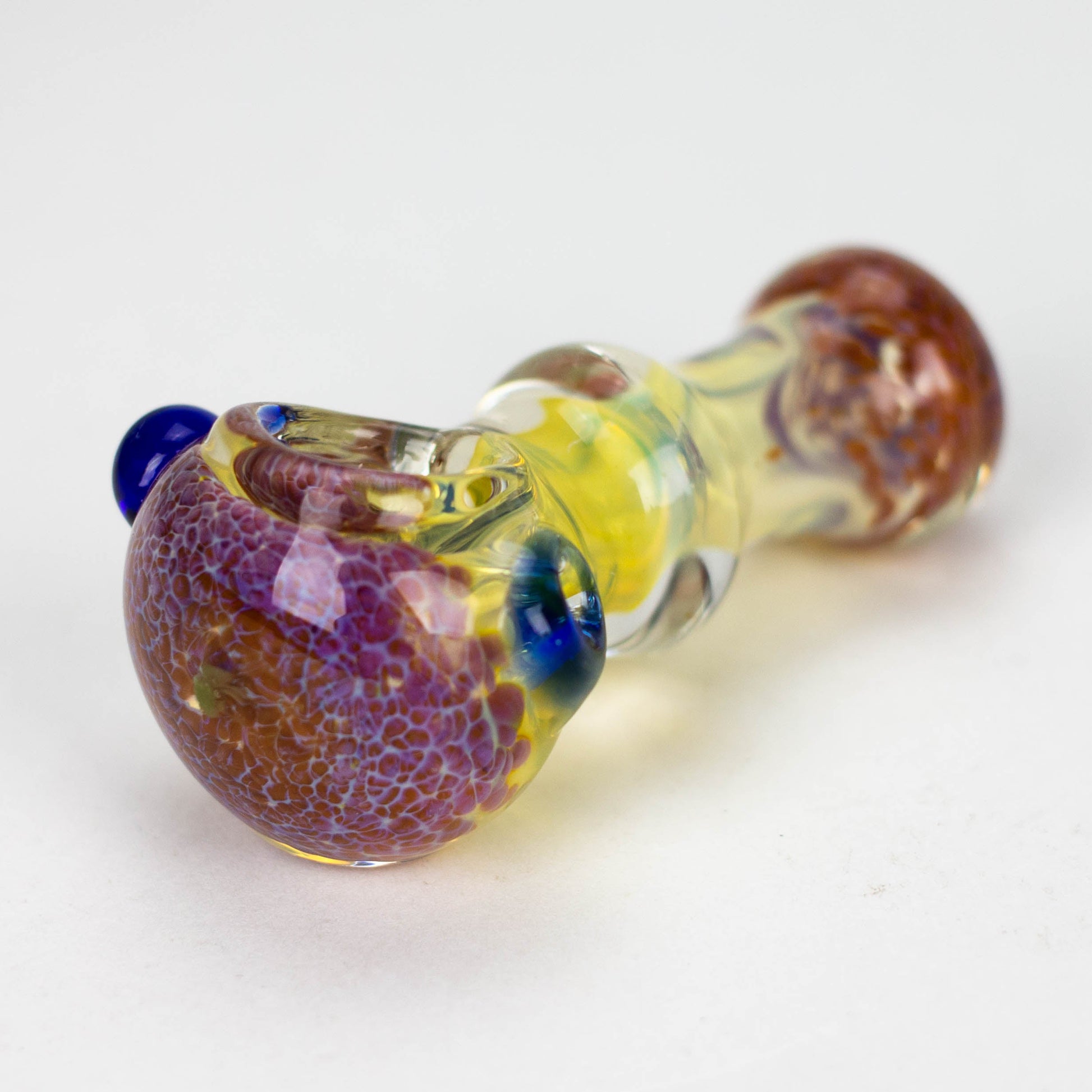 3.5" softglass hand pipe Pack of 2 [11583] Glass Pipe ONE