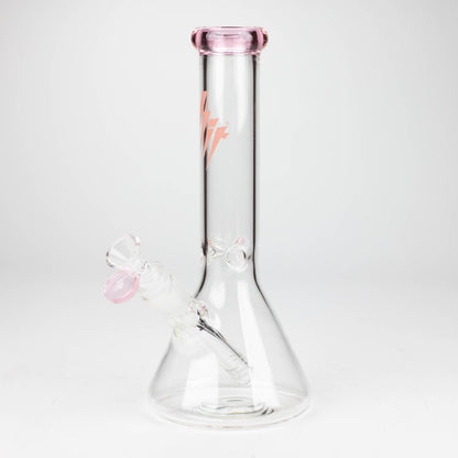 HIT | 10" Glass Water Pipe Glass Bong NIBO Distribution Pink