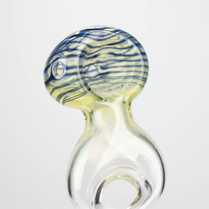 4" Color change Twist Single Outside Pipe Glass Pipe NIBO Distribution