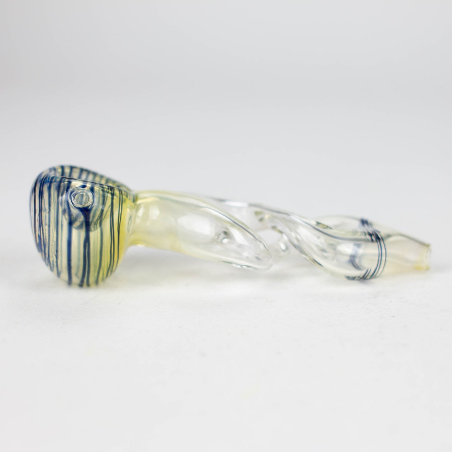 2.5" Color change spiral Single Outside Pipe Glass Pipe NIBO Distribution