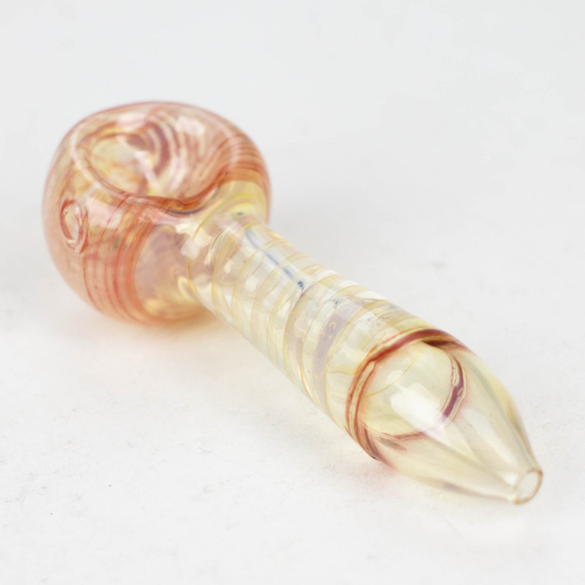 2.5" Color change spiral Single Outside Pipe Glass Pipe NIBO Distribution