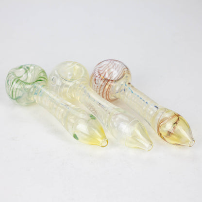 4" Color change Single Outside Pipe Glass Pipe NIBO Distribution