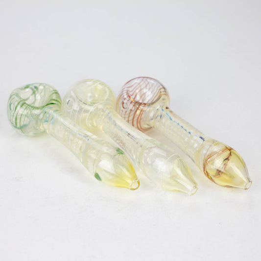 4" Color change Single Outside Pipe Glass Pipe NIBO Distribution
