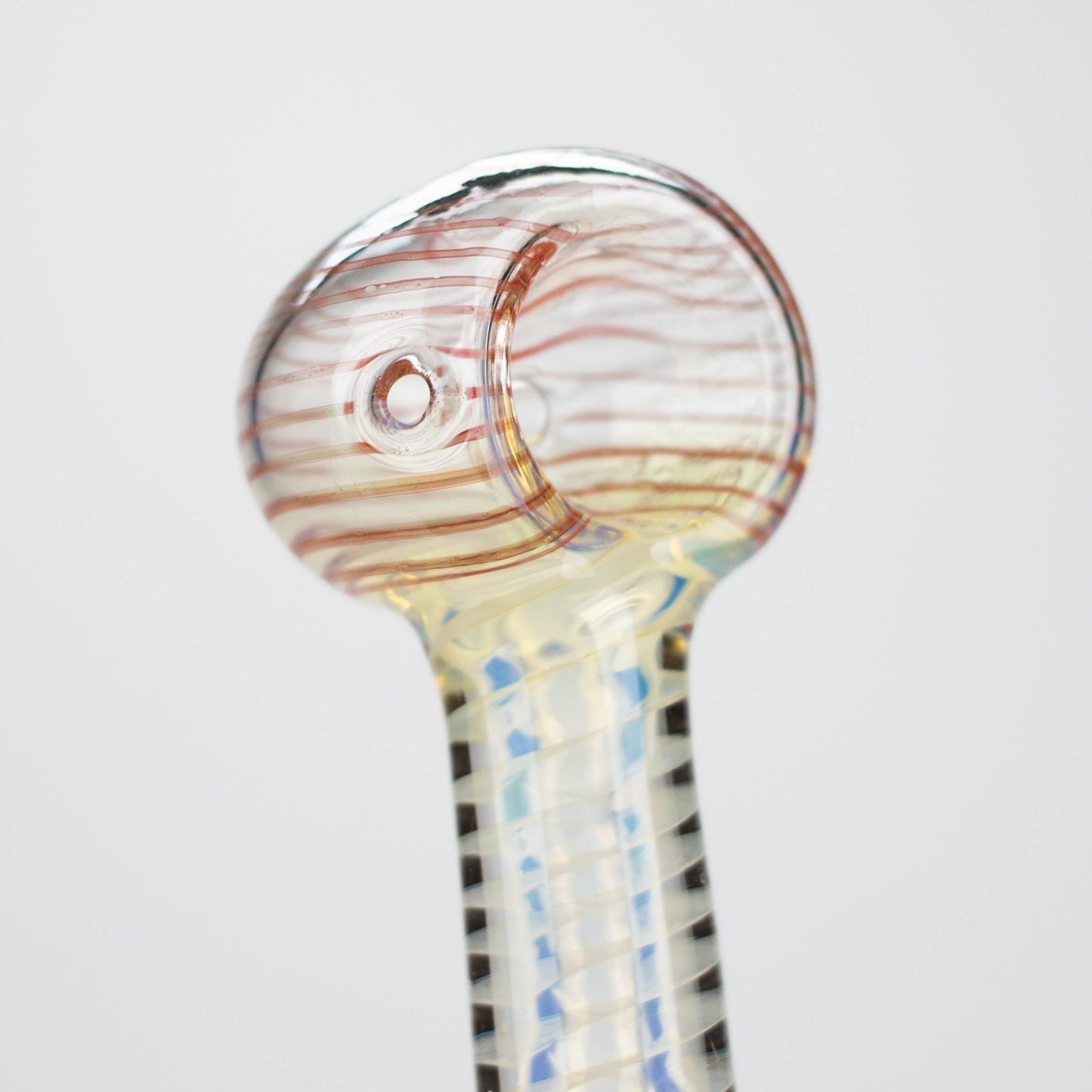 4" Color change Single Outside Pipe Glass Pipe NIBO Distribution