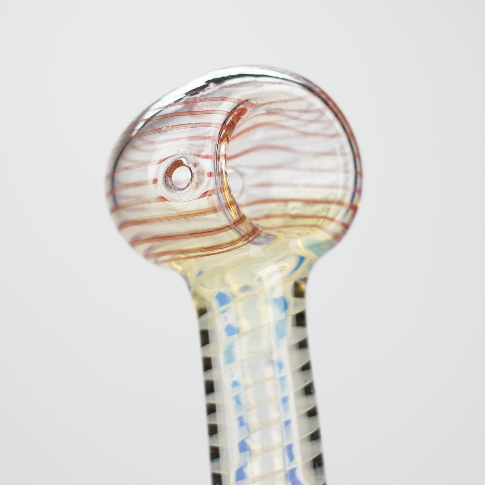 4" Color change Single Outside Pipe Glass Pipe NIBO Distribution