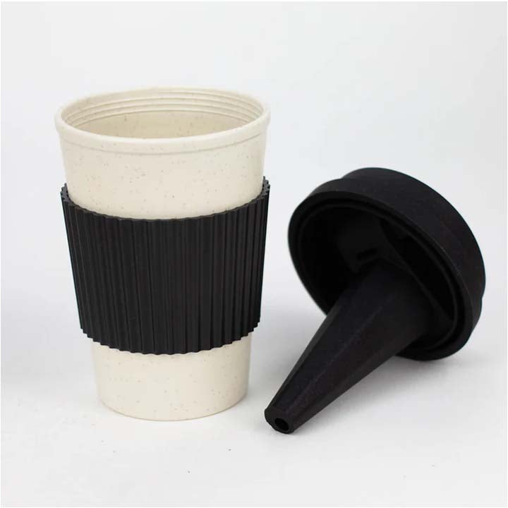 Coffee Cup Bong with ceramic bowl - Assorted [SP1061] Resin · Silicone · Plastic Bong Super Supplys Inc