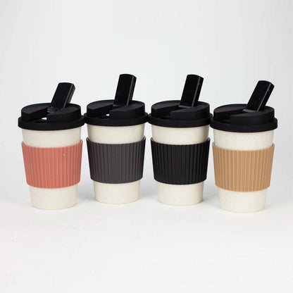 Coffee Cup Bong with ceramic bowl - Assorted [SP1061] Resin · Silicone · Plastic Bong Super Supplys Inc