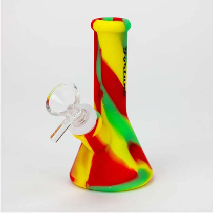 Fortune | 5" Silicone Bong-Assorted [SP1038] Resin · Silicone · Plastic Bong Fortune