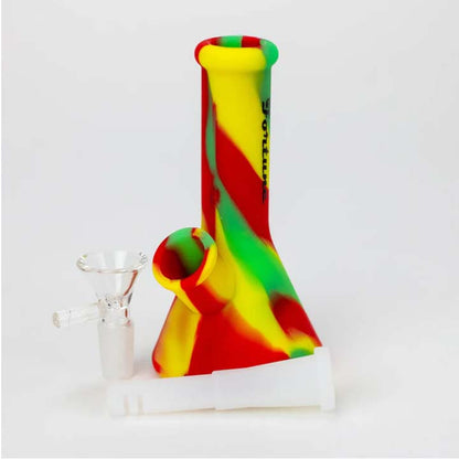 Fortune | 5" Silicone Bong-Assorted [SP1038] Resin · Silicone · Plastic Bong Fortune