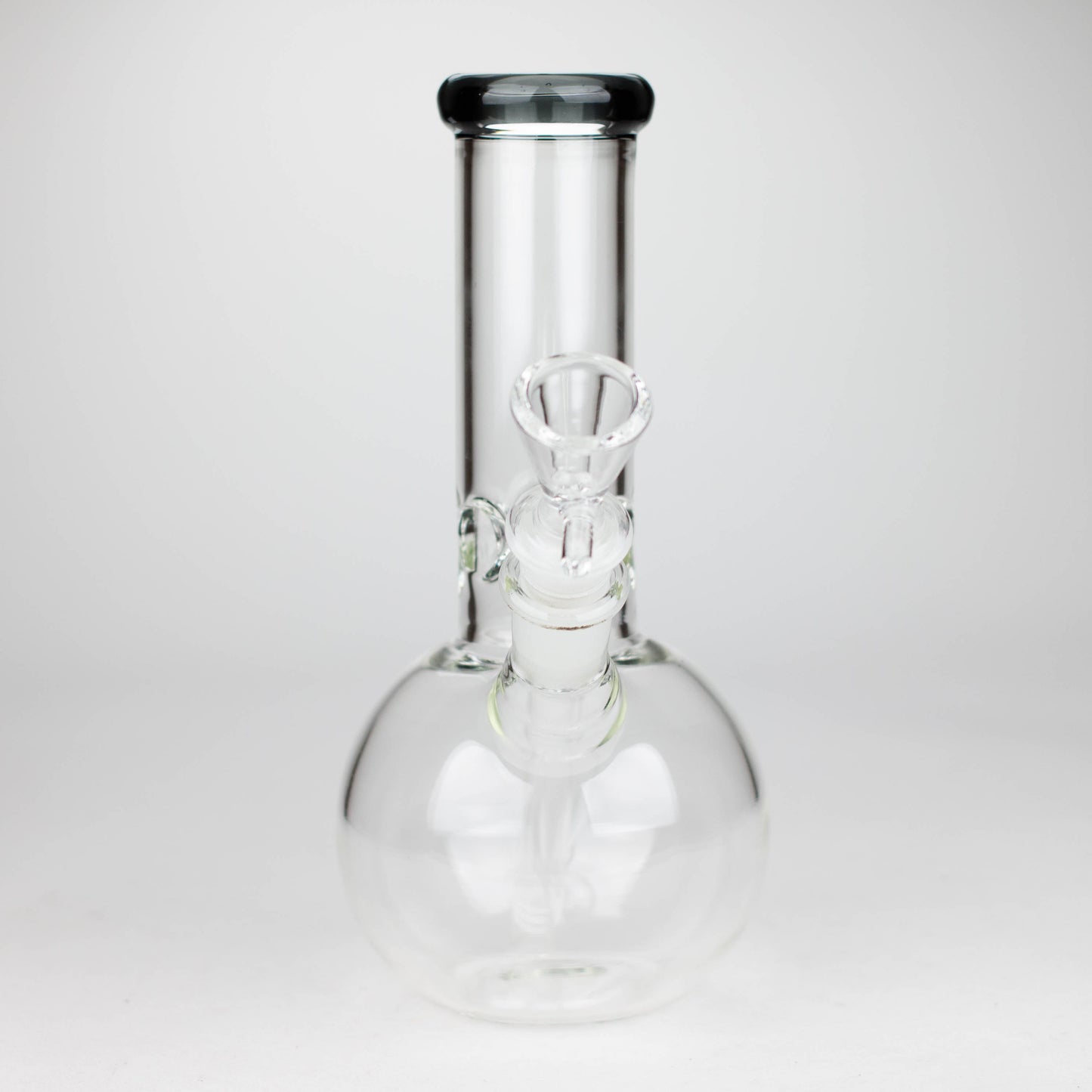 9" Round base glass bong Glass Bong Bongzie Smokes