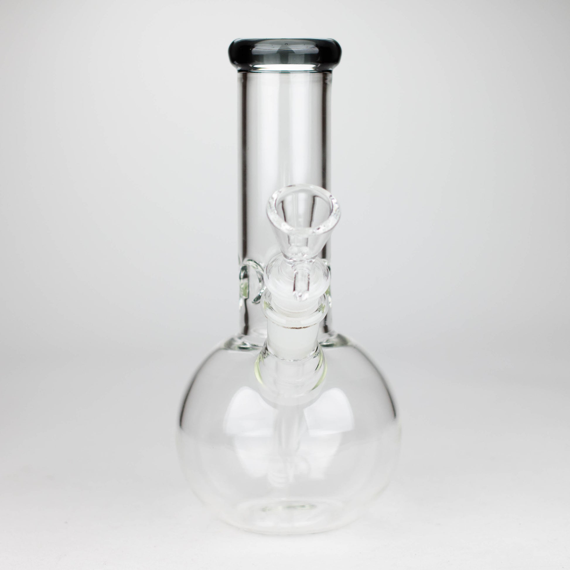 9" Round base glass bong Glass Bong Bongzie Smokes