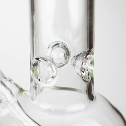 9" Round base glass bong Glass Bong Bongzie Smokes