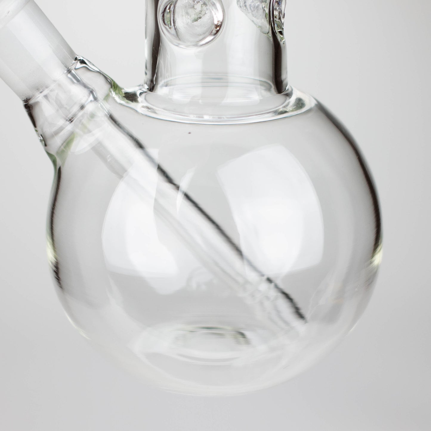 9" Round base glass bong Glass Bong Bongzie Smokes