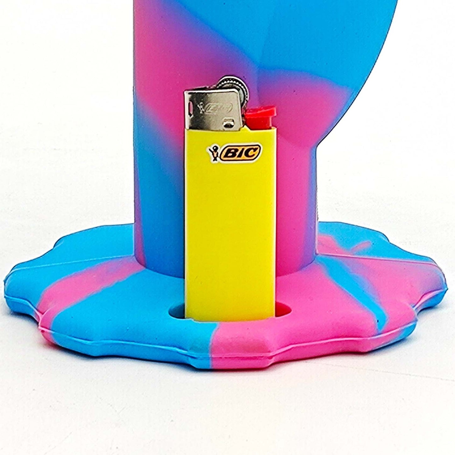 Fortune | 10" Silicone Waterpipe-Assorted [SP1010] Resin · Silicone · Plastic Bong Fortune