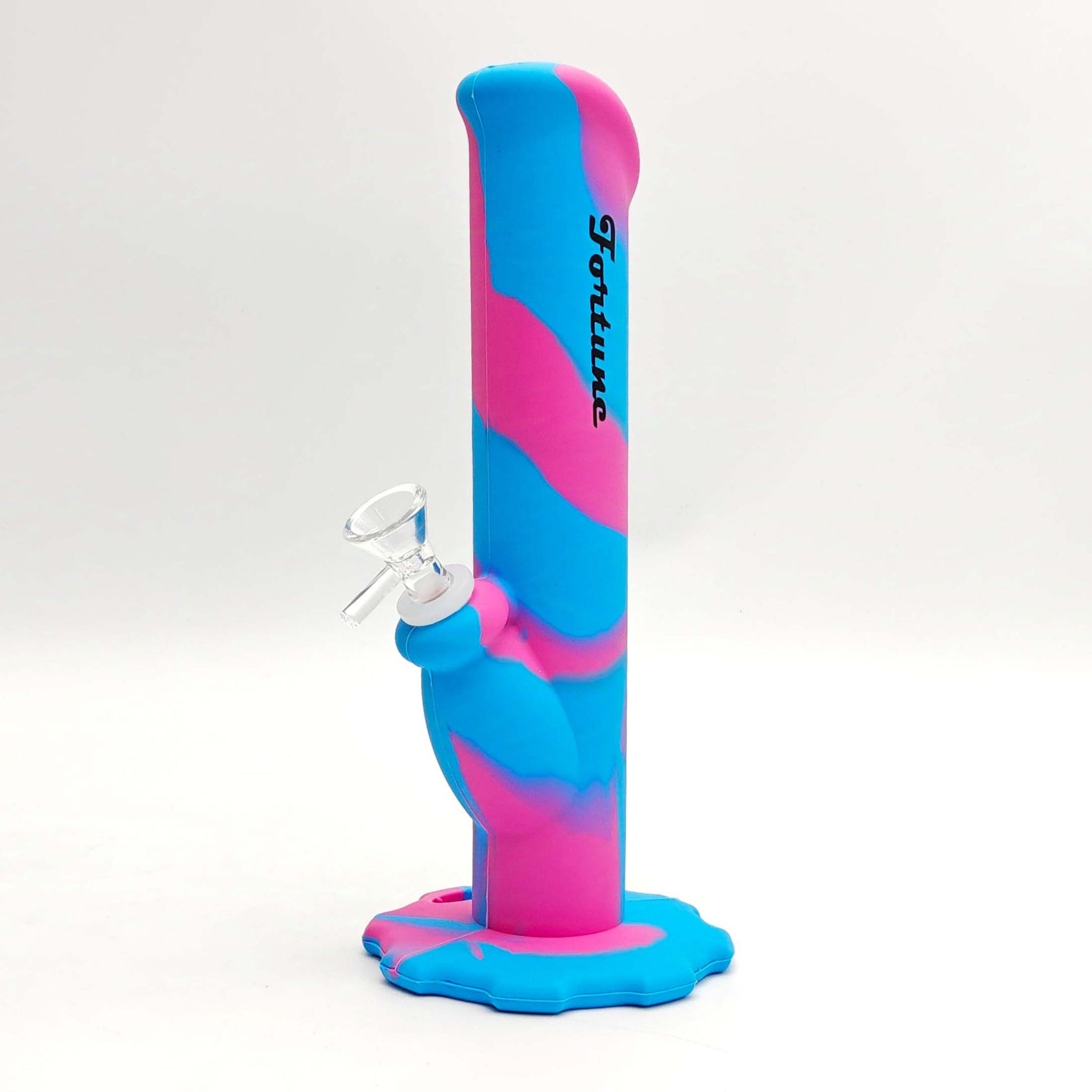 Fortune | 10" Silicone Waterpipe-Assorted [SP1010] Resin · Silicone · Plastic Bong Fortune