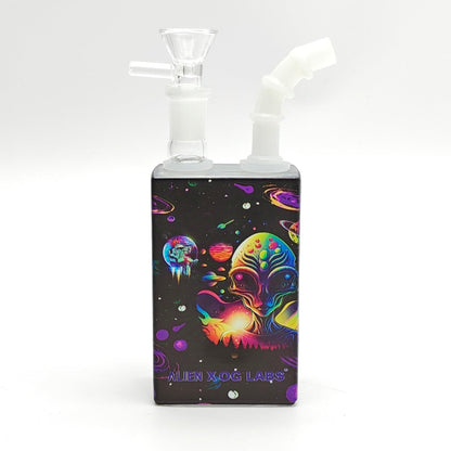 7.5" New Design Juicy Box Glass Bong Assorted Glass Bong Super Supplys Inc Design K