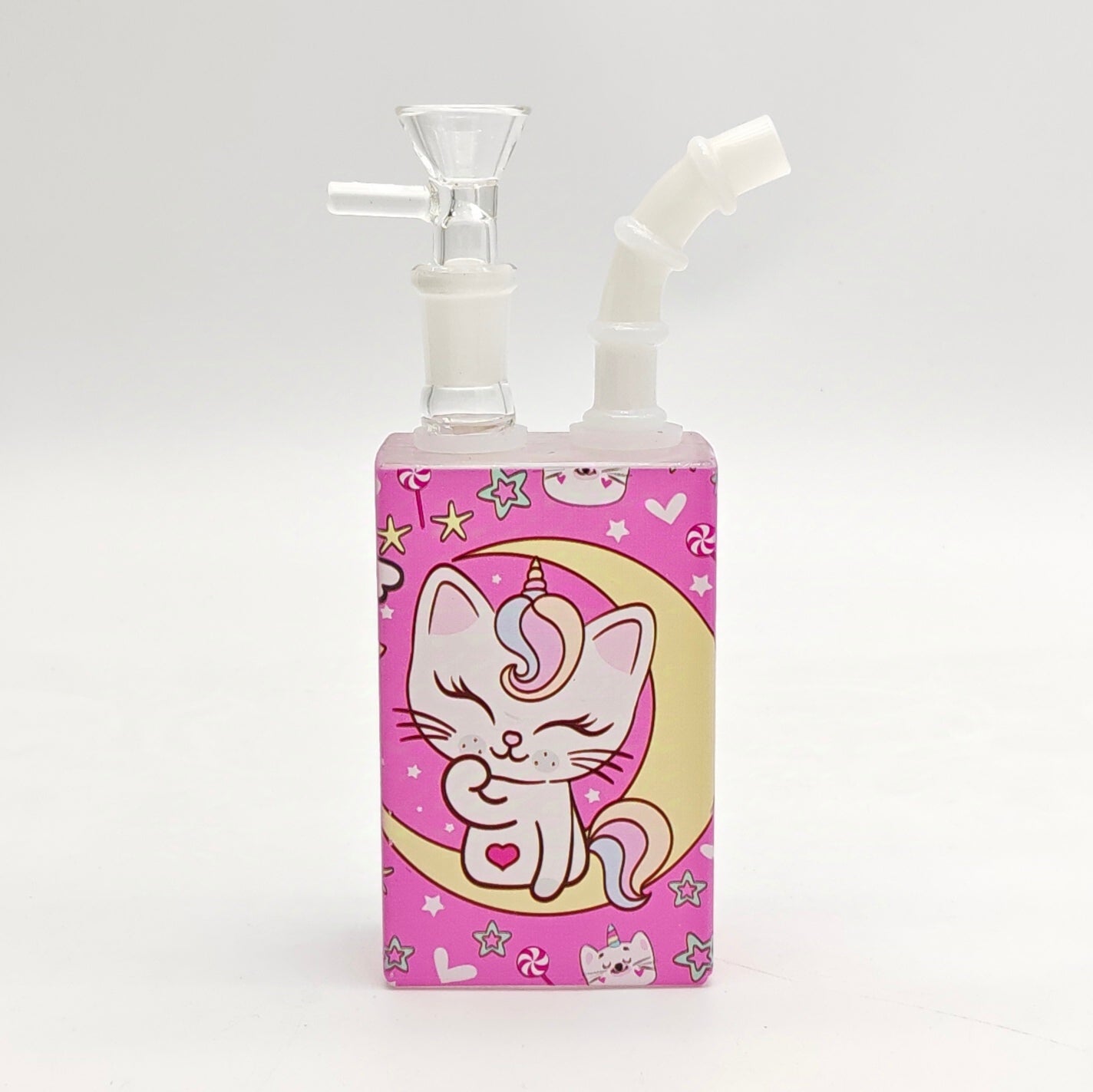 7.5" New Design Juicy Box Glass Bong Assorted Glass Bong Super Supplys Inc Design B