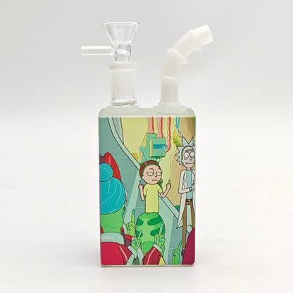 7.5" New Design Juicy Box Glass Bong Assorted Glass Bong Super Supplys Inc Design H