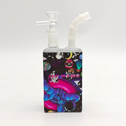 7.5" New Design Juicy Box Glass Bong Assorted Glass Bong Super Supplys Inc Design J