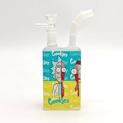 7.5" New Design Juicy Box Glass Bong Assorted Glass Bong Super Supplys Inc Design C