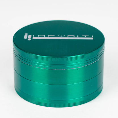 Infyniti | 4 parts metal herb grinder [GR7541] Regular Grinder ONE Green