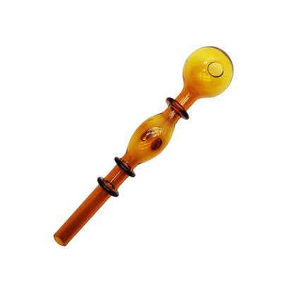 5-1/2 New Design Colorful Oil Burner Pipe Oil Burner Super Supplys Inc Yellow