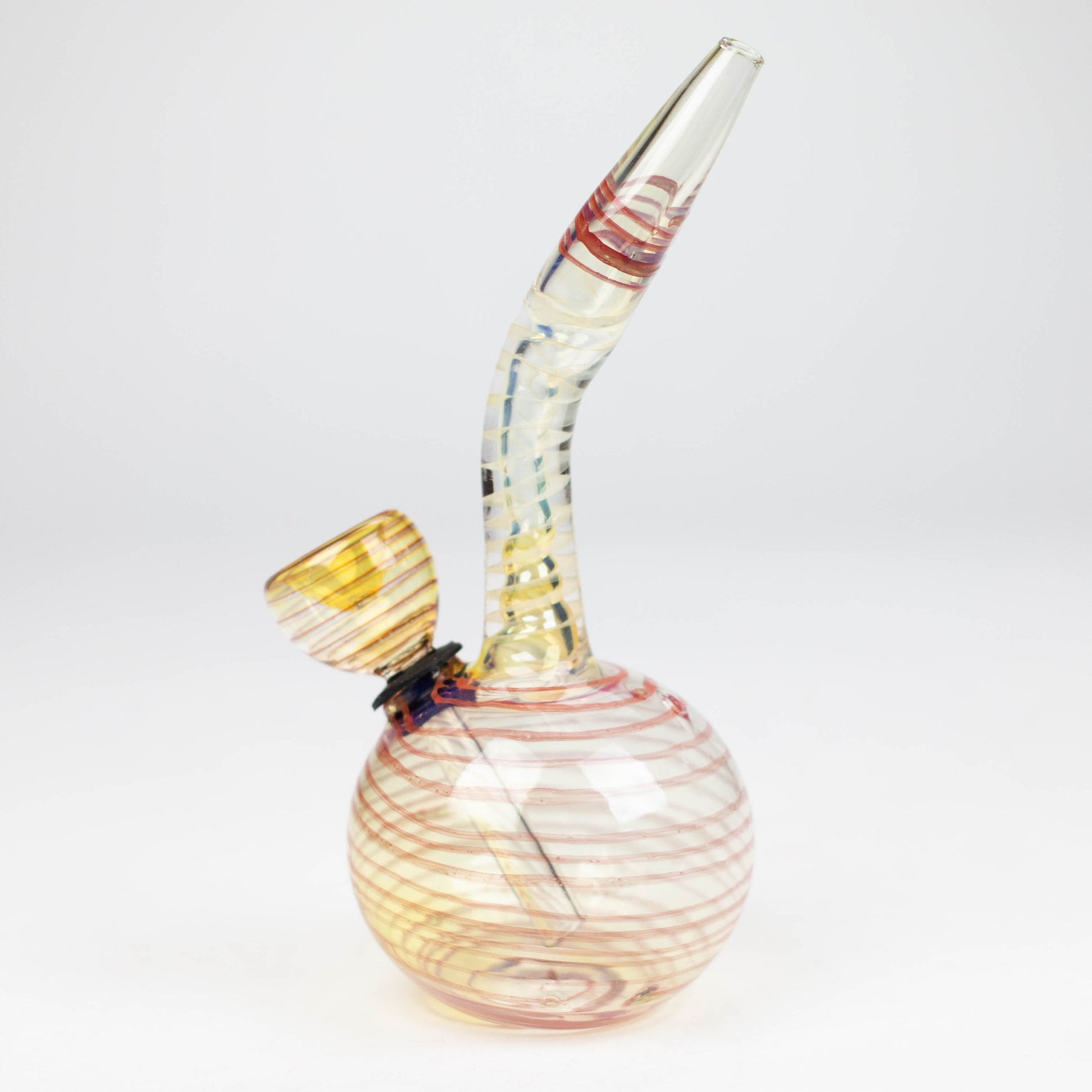 6" changing color glass bong Glass Bong ONE