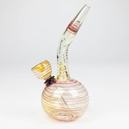 6" changing color glass bong Glass Bong ONE