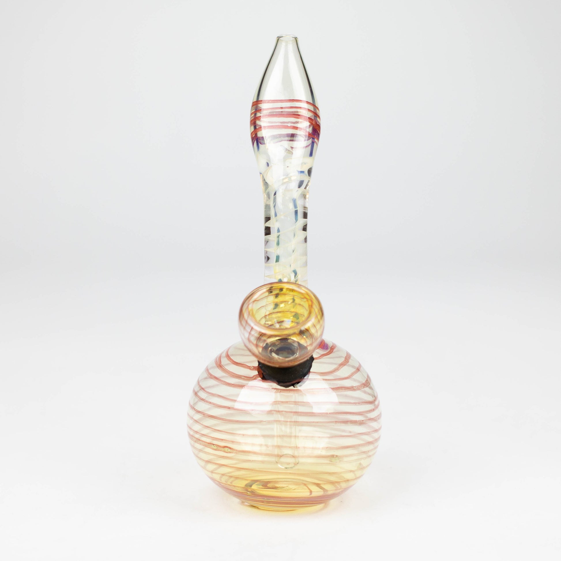6" changing color glass bong Glass Bong ONE