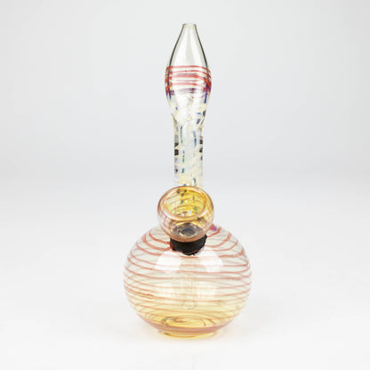 6" changing color glass bong Glass Bong ONE