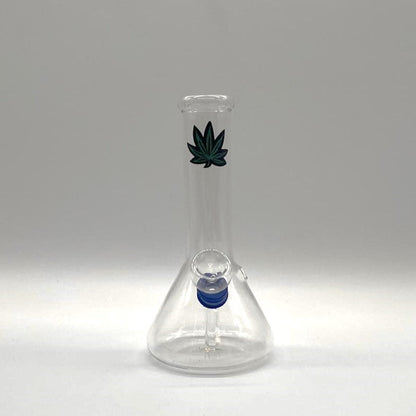 Stamped Glass Water Pipe 6" - Assorted Designs Glass Bong NIBO Distribution