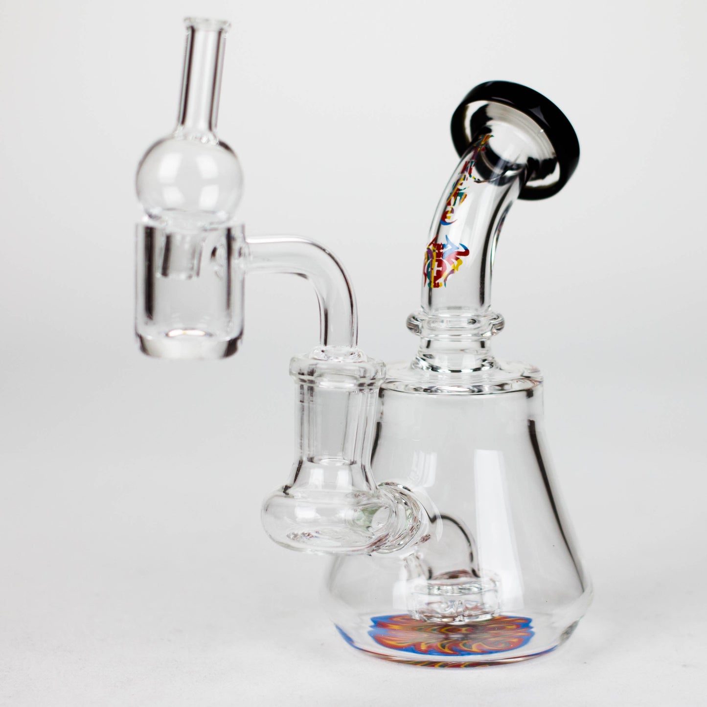 Xtreme | 5" Oil Rig with quartz banger [BT4409] Glass Rig Canadian Distributor Cuprite (C)