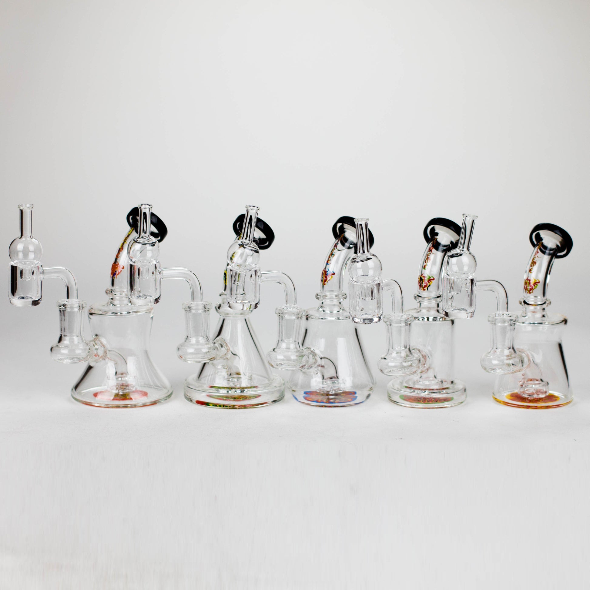 Xtreme | 5" Oil Rig with quartz banger [BT4409] Glass Rig Canadian Distributor